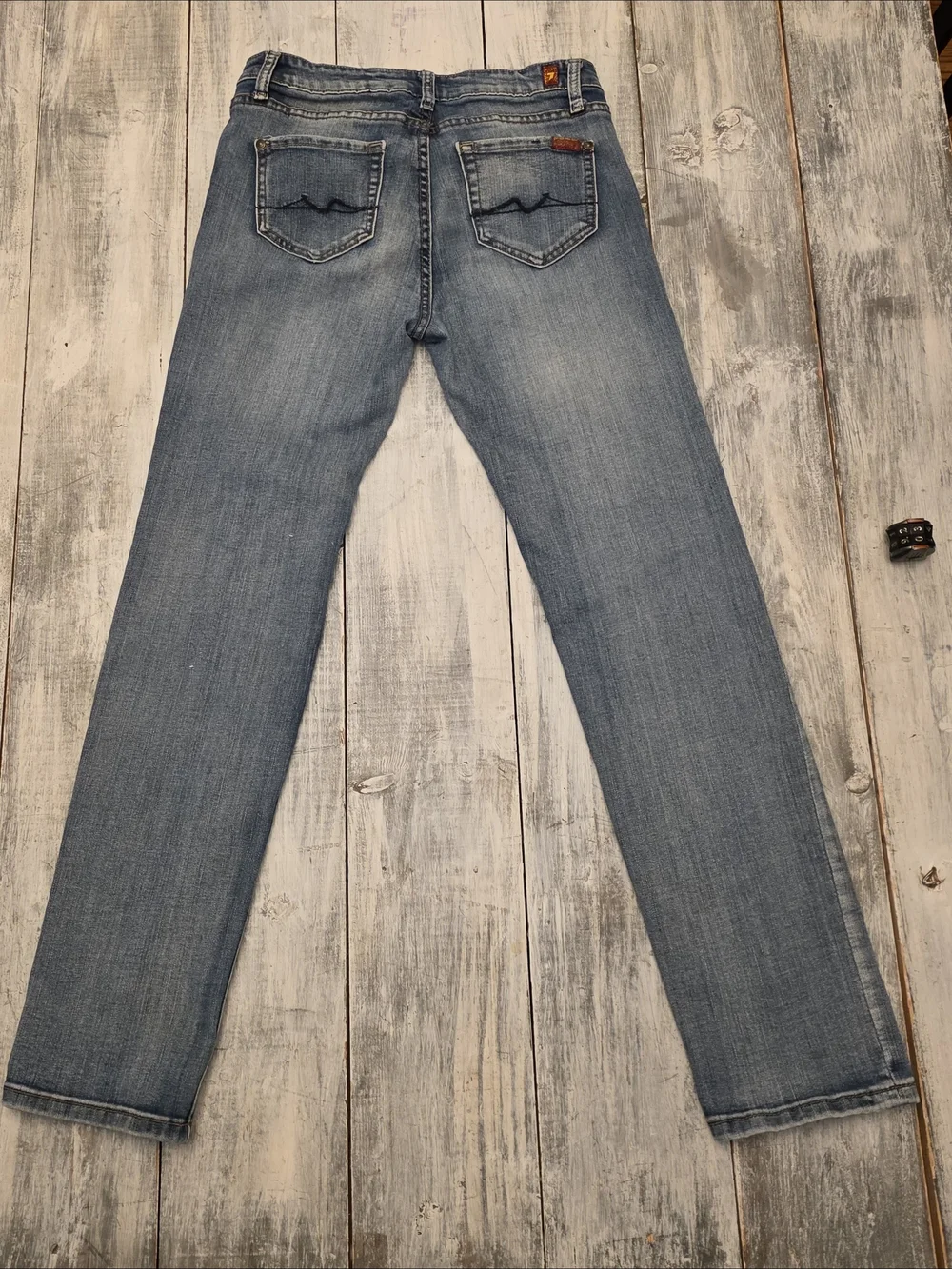 7 For All Mankind Slimmy Jeans in Faded Blue Boys sz 14